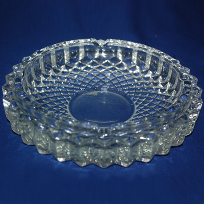 "Crystal Round Tray -308-15 - Click here to View more details about this Product